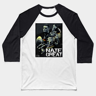 Penrith Panthers - Nathan Cleary - NATE THE GREAT Baseball T-Shirt